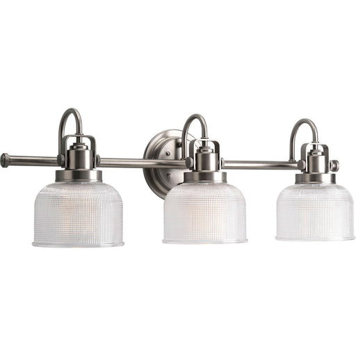 Myhouse Lighting Progress Lighting - P2992-81 - Three Light Bath Bracket - Archie - Antique Nickel