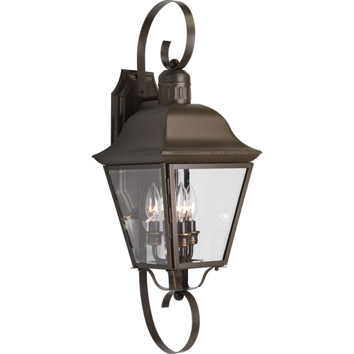 Myhouse Lighting Progress Lighting - P5689-20 - Three Light Large Wall Lantern - Andover - Antique Bronze