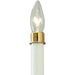 Myhouse Lighting Progress Lighting - P8788-10 - Candle-Cap - Accesory Shade - Polished Brass