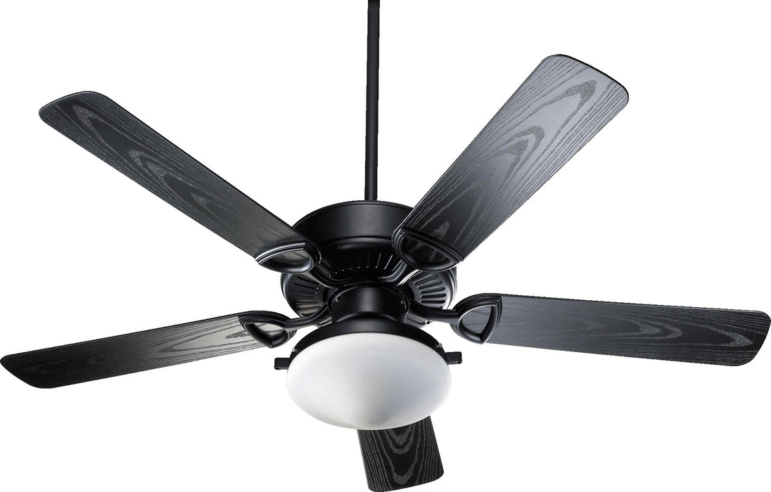 Myhouse Lighting Quorum - 1435255959 - 52"Patio Fan - Estate Patio - Matte Black