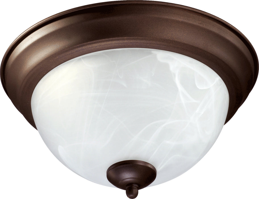 Myhouse Lighting Quorum - 3066-11-86 - Two Light Ceiling Mount - 3066 Ceiling Mounts - Oiled Bronze