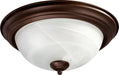 Myhouse Lighting Quorum - 3066-13-86 - Two Light Ceiling Mount - 3066 Ceiling Mounts - Oiled Bronze