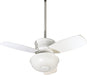 Myhouse Lighting Quorum - 32323-8 - 32"Ceiling Fan - Gusto - Studio White