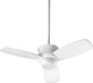 Myhouse Lighting Quorum - 32323-8 - 32"Ceiling Fan - Gusto - Studio White