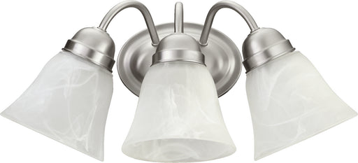 Myhouse Lighting Quorum - 5403-3-65 - Three Light Wall Mount - 5403 Lighting Series - Satin Nickel