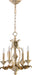 Myhouse Lighting Quorum - 6037-4-70 - Four Light Chandelier - Florence - Persian White