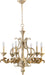 Myhouse Lighting Quorum - 6037-6-70 - Six Light Chandelier - Florence - Persian White