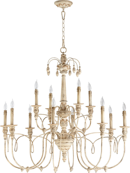 Myhouse Lighting Quorum - 6106-12-70 - 12 Light Chandelier - Salento - Persian White