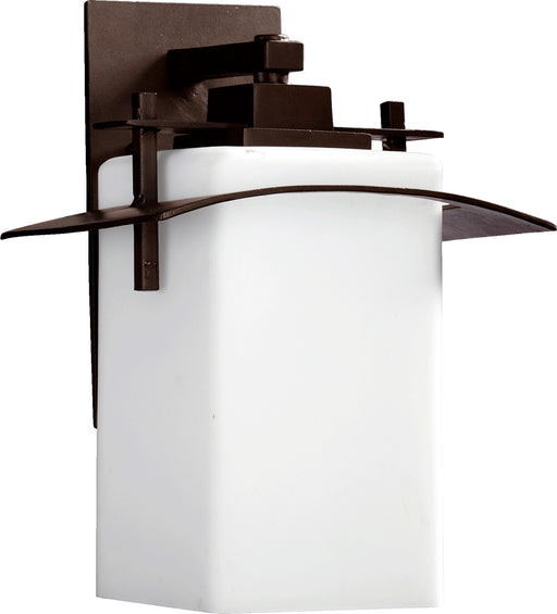 Myhouse Lighting Quorum - 7200-9-86 - One Light Wall Mount - Kirkland - Oiled Bronze