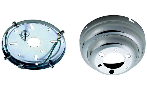 Myhouse Lighting Visual Comfort Fan - MC90PN - Flush Mount Canopy - Universal Canopy Kit - Polished Nickel