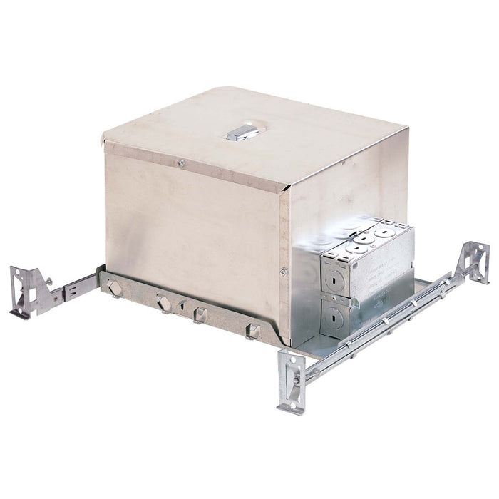 Myhouse Lighting Nora Lighting - NHIC-17/100DWQA - 6" Line Voltage Ic At New Construction Double Wall Housing - Rec Inc 6" Housing