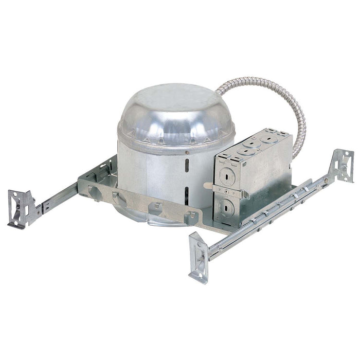 Myhouse Lighting Nora Lighting - NHIC-27QAT - 6" Line Voltage Ic At New Construction Shallow Housing - Rec Inc 6" Housing - Unfinished