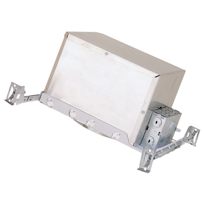 Myhouse Lighting Nora Lighting - NHIC-926DWQAT - Sloped Ceiling New Construction Double Wall Housing - Rec Slope 6" Housing - Unfinished