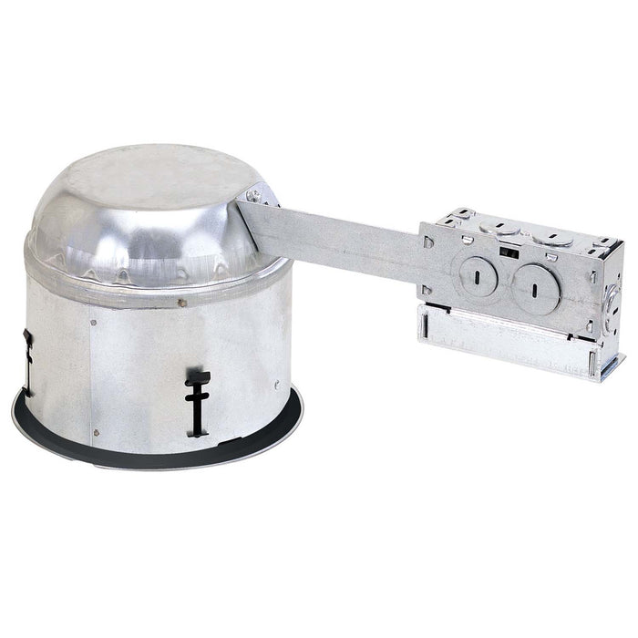 Myhouse Lighting Nora Lighting - NHRIC-27QAT - 6" Line Voltage Ic At Remodel Shallow Housing - Rec Inc 6" Housing