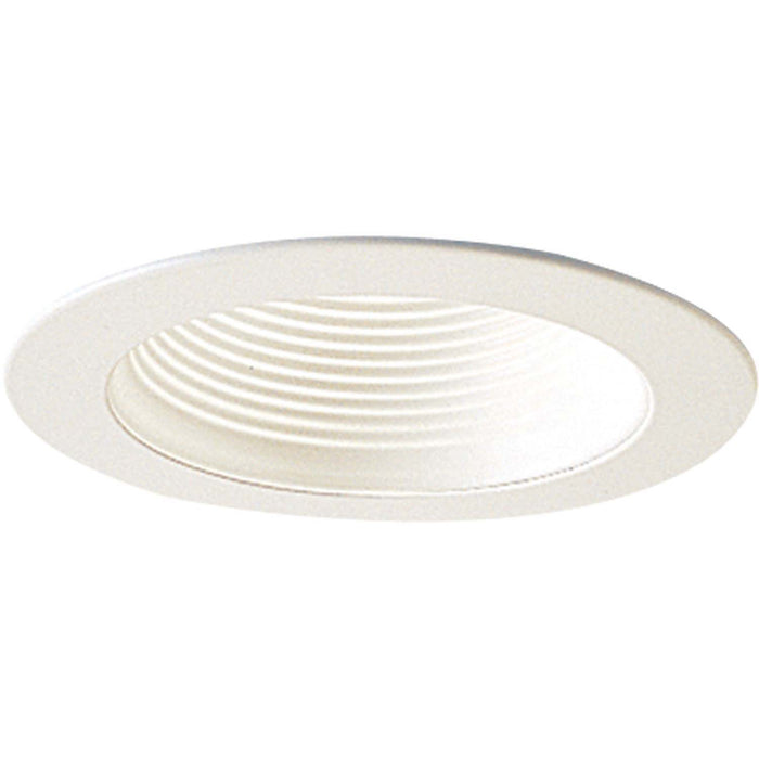 Myhouse Lighting Nora Lighting - NL-410P - 4"Phenolic Stepp Baf - Rec Lv 4" Trim - White Phenolic