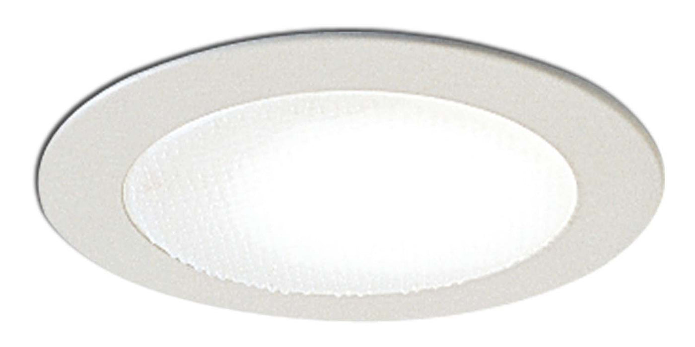 Myhouse Lighting Nora Lighting - NL-422W - 4"Albalite Shwr Trim - Rec Lv 4" Trim - White