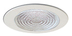 Myhouse Lighting Nora Lighting - NL-423W - 4"Fresnel Lens, Spec Reflector Trim - Rec Lv 4" Trim - White