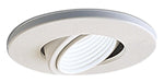 Myhouse Lighting Nora Lighting - NL-463WW - 4" Baf,Gimbal & Trim - Rec Lv 4" Trim - White Eyeball/White