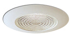 Myhouse Lighting Nora Lighting - NP-23 - 6" Fresnel Lens W/ Plastic Trim - Rec Inc 6" Trim - White