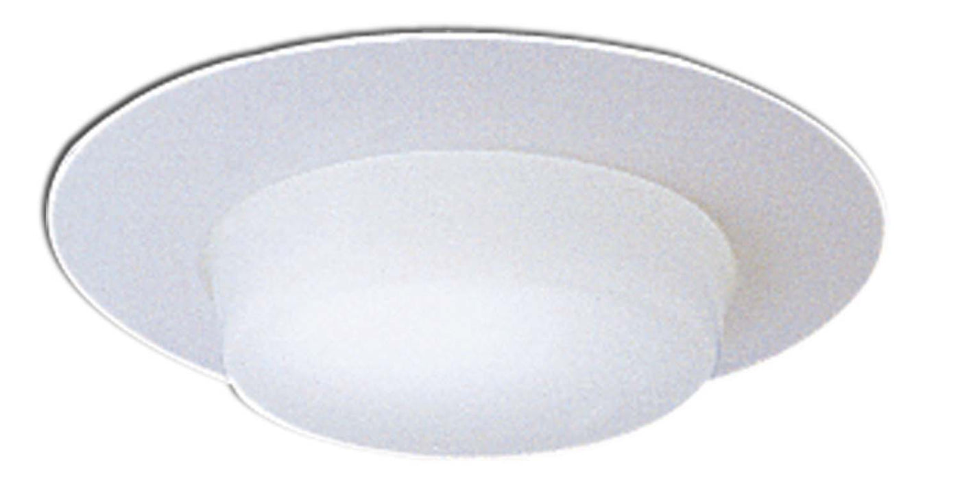 Myhouse Lighting Nora Lighting - NP-24 - 6" Drop Opal Lens W/ Plastic Trim - Rec Inc 6" Trim - White