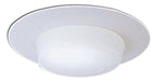 Myhouse Lighting Nora Lighting - NP-24 - 6" Drop Opal Lens W/ Plastic Trim - Rec Inc 6" Trim - White