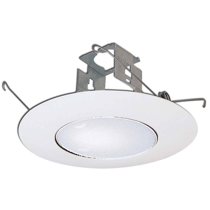 Myhouse Lighting Nora Lighting - NP-322 - 6" Albalite Lens W/ Plastic Trim & Bracket - Rec Inc 6" Trim - White