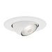 Myhouse Lighting Nora Lighting - NS-18 - 4" Adjustable Eyeball W/ Metal Trim - Rec Inc 4" Trim - White
