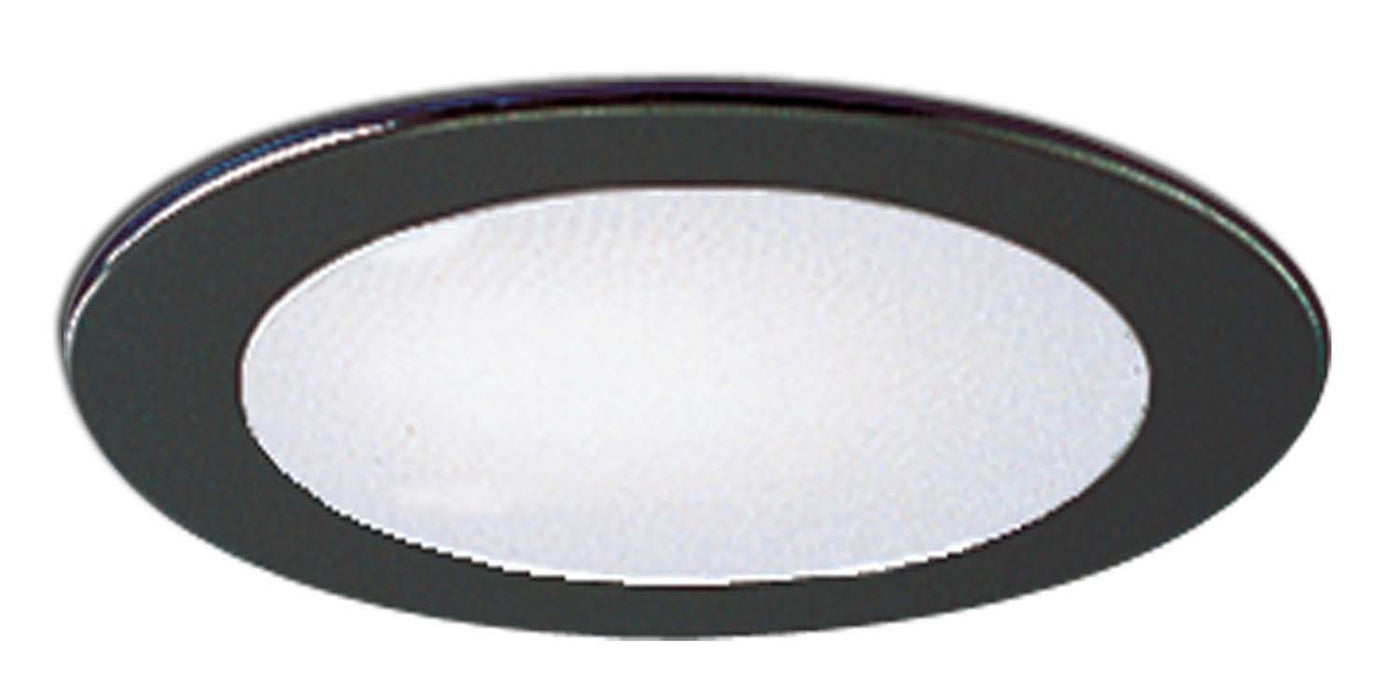 Myhouse Lighting Nora Lighting - NS-22B - 4" Albalite Lens W/ Metal Trim - Rec Inc 4" Trim - Black