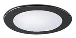 Myhouse Lighting Nora Lighting - NS-22B - 4" Albalite Lens W/ Metal Trim - Rec Inc 4" Trim - Black