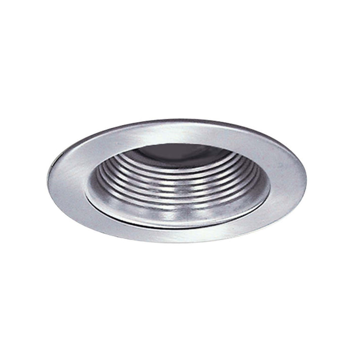 Myhouse Lighting Nora Lighting - NS-40N - 4" Stepped Metal Baffle Trim W/ Metal Ring - Rec Inc 4" Trim - Natural Metal