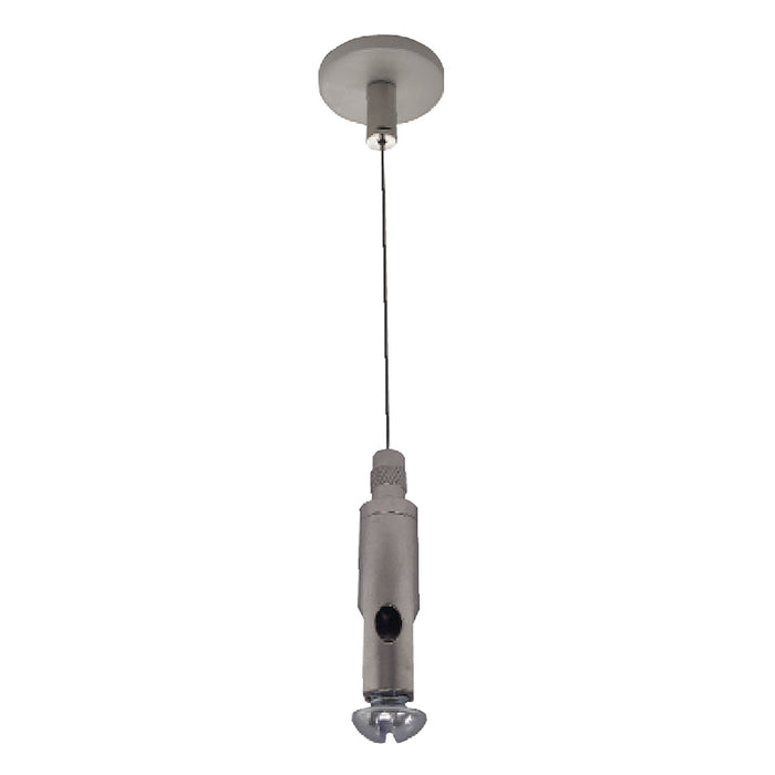 Myhouse Lighting Nora Lighting - NT-355/20 - Aircraft Cable Suspension Kit, 20', 1 Or 2 Circuit Track - Track Syst & Comp-1 Cir