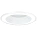 Myhouse Lighting Nora Lighting - NT-5000W - 5" Metal Splay Trim W/ Bracket - Rec Inc 5" Trim - White