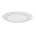Myhouse Lighting Nora Lighting - NT-5001W - 5" Baffle Splay Trim W/ Flange - Rec Inc 5" Trim - White