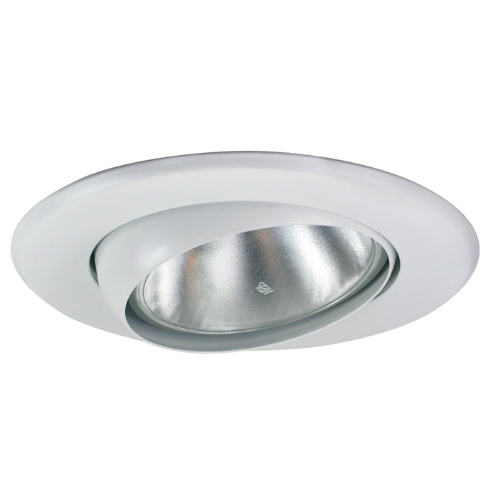 Myhouse Lighting Nora Lighting - NT-5070W - 5" Br/Par30 Adj. Eyeball W/ Metal Trim - Rec Inc 5" Trim - White