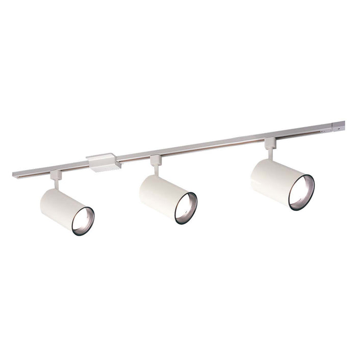 Myhouse Lighting Nora Lighting - NTL-151 - Trk Pk, 3-Flat Cyl Par30 - Track Track Pack - White