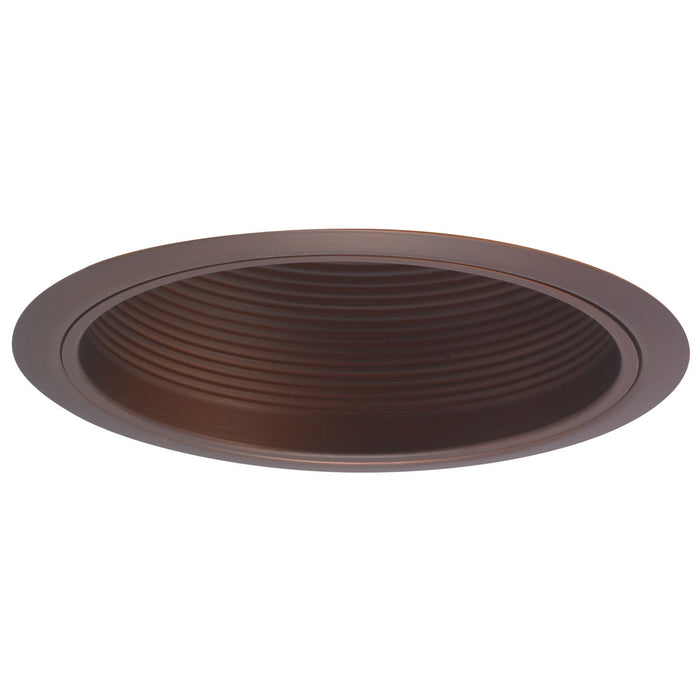 Myhouse Lighting Nora Lighting - NTM-41BZ - 6" Stepped Baffle W/ Plastic Ring - Rec Inc 6" Trim - Bronze