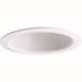 Myhouse Lighting Nora Lighting - NTP-31 - 6" Br30/Par30 Phenolic Stepped Baffle W/ Plastic Ring - Rec Inc 6" Trim - White