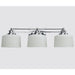 Myhouse Lighting Nuvo Lighting - 60-4583 - Three Light Vanity - Soho - Polished Chrome