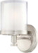 Myhouse Lighting Nuvo Lighting - 60-4641 - One Light Vanity - Decker - Brushed Nickel