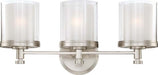 Myhouse Lighting Nuvo Lighting - 60-4643 - Three Light Vanity - Decker - Brushed Nickel