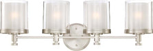 Myhouse Lighting Nuvo Lighting - 60-4644 - Four Light Vanity - Decker - Brushed Nickel