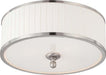 Myhouse Lighting Nuvo Lighting - 60-4741 - Three Light Flush Mount - Candice - Brushed Nickel