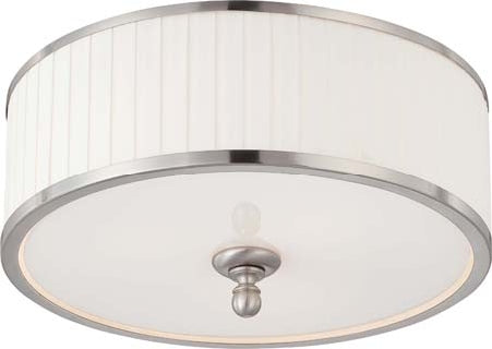 Myhouse Lighting Nuvo Lighting - 60-4741 - Three Light Flush Mount - Candice - Brushed Nickel