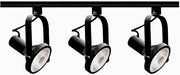 Myhouse Lighting Nuvo Lighting - TK317 - Three Light Track Kit - Track Lighting Kits Black - Black