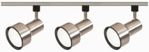 Myhouse Lighting Nuvo Lighting - TK340 - Three Light Track Kit - Track Lighting Kits Brushed Nickel - Brushed Nickel