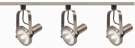 Myhouse Lighting Nuvo Lighting - TK343 - Three Light Track Kit - Track Lighting Kits Brushed Nickel - Brushed Nickel