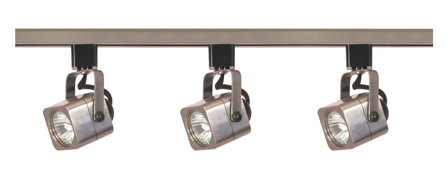 Myhouse Lighting Nuvo Lighting - TK347 - Three Light Track Kit - Track Lighting Kits Brushed Nickel - Brushed Nickel