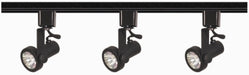 Myhouse Lighting Nuvo Lighting - TK352 - Three Light Track Kit - Track Lighting Kits Black - Black