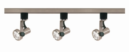 Myhouse Lighting Nuvo Lighting - TK353 - Three Light Track Kit - Track Lighting Kits Brushed Nickel - Brushed Nickel