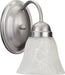 Myhouse Lighting Quorum - 5403-1-65 - One Light Wall Mount - 5403 Lighting Series - Satin Nickel